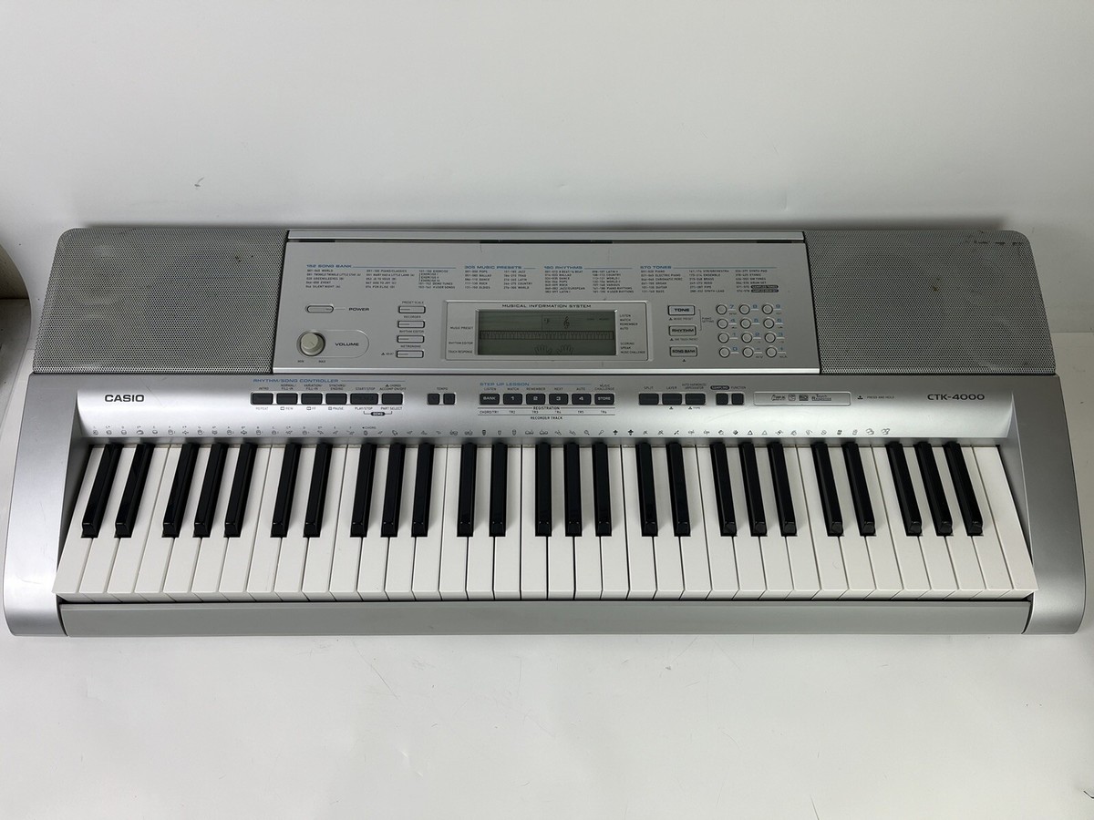 カシオ CASIO CTK-4000 電子キーボード 美品 動作品 CASIO CTK-4000