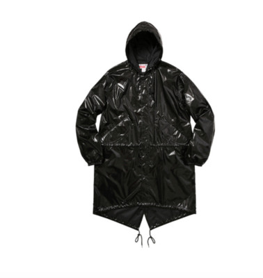 Supreme x Comme des Garcons SHIRT Fishtail Parka Black M Box Logo