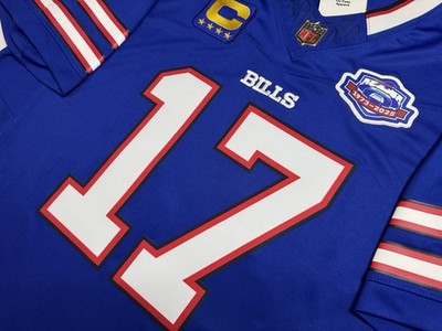 XL Gold NFL Shield MVP Farewell Josh Allen #17 Vapor FUSE Jersey