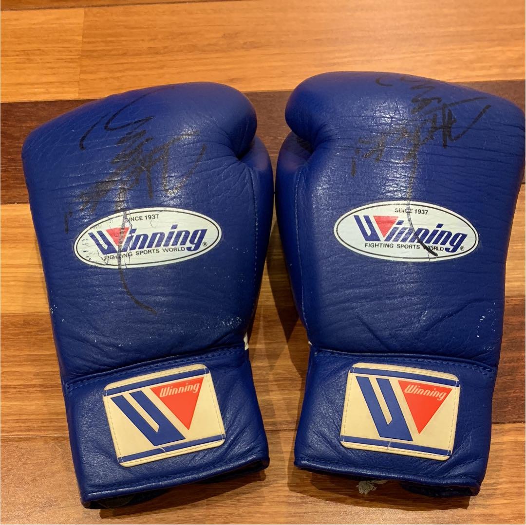 winning boxing gloves 8oz Blue #050705 | eBay