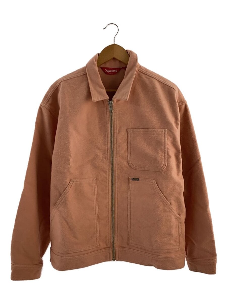 Supreme Moleskin Work Jacket pink L Used | eBay
