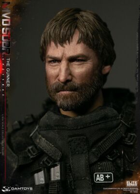 In Stock DAMTOYS 78095 RUSSIAN SPETSNAZ MVD SOBR PKM GUNNER 1/6