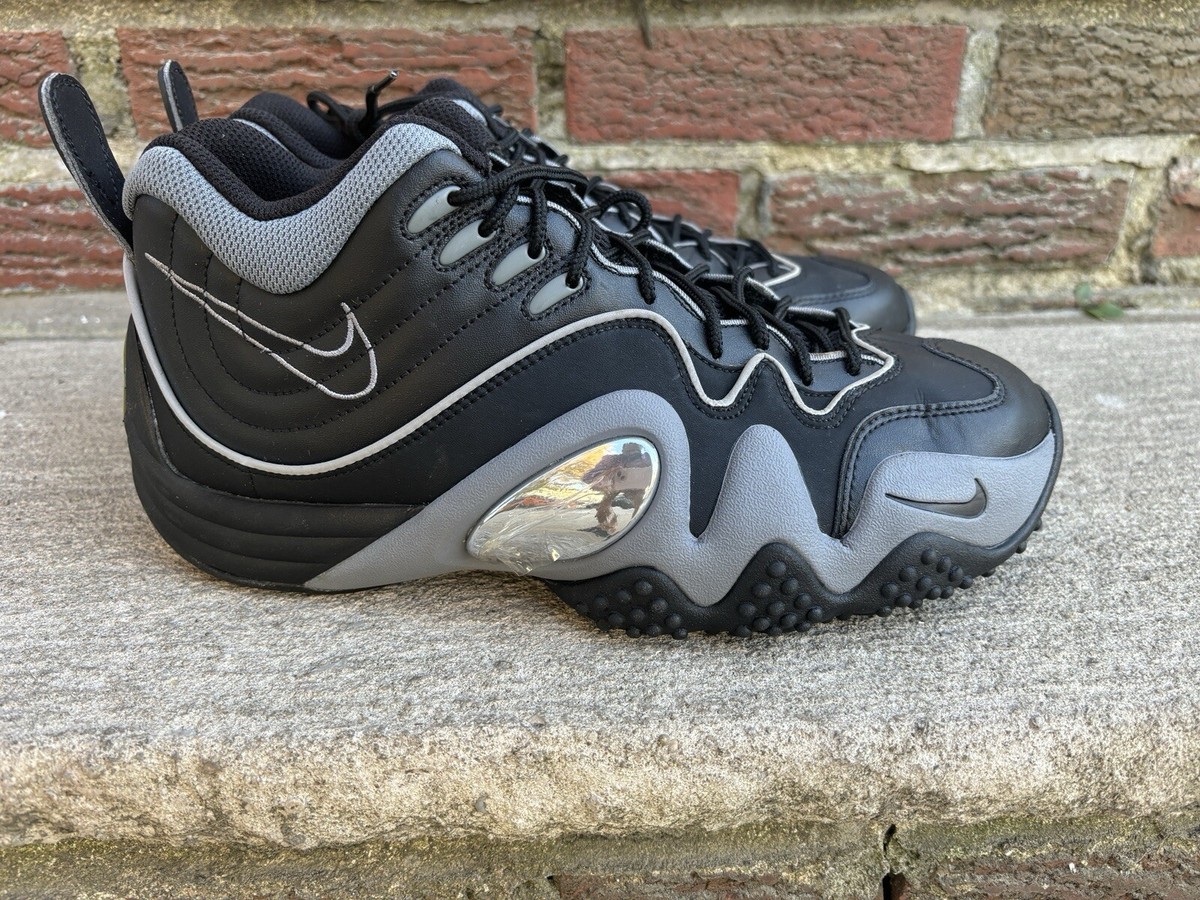 DS 2007 Nike Air Zoom Flight Five B Jason Kidd Black/Grey 624055