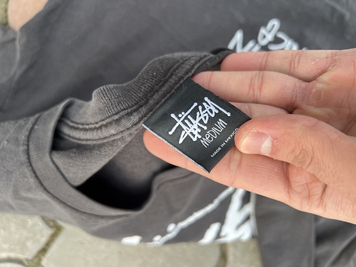 Stussy x DSM Shirt Medium World-Tour Black New-York Paris Tokyo