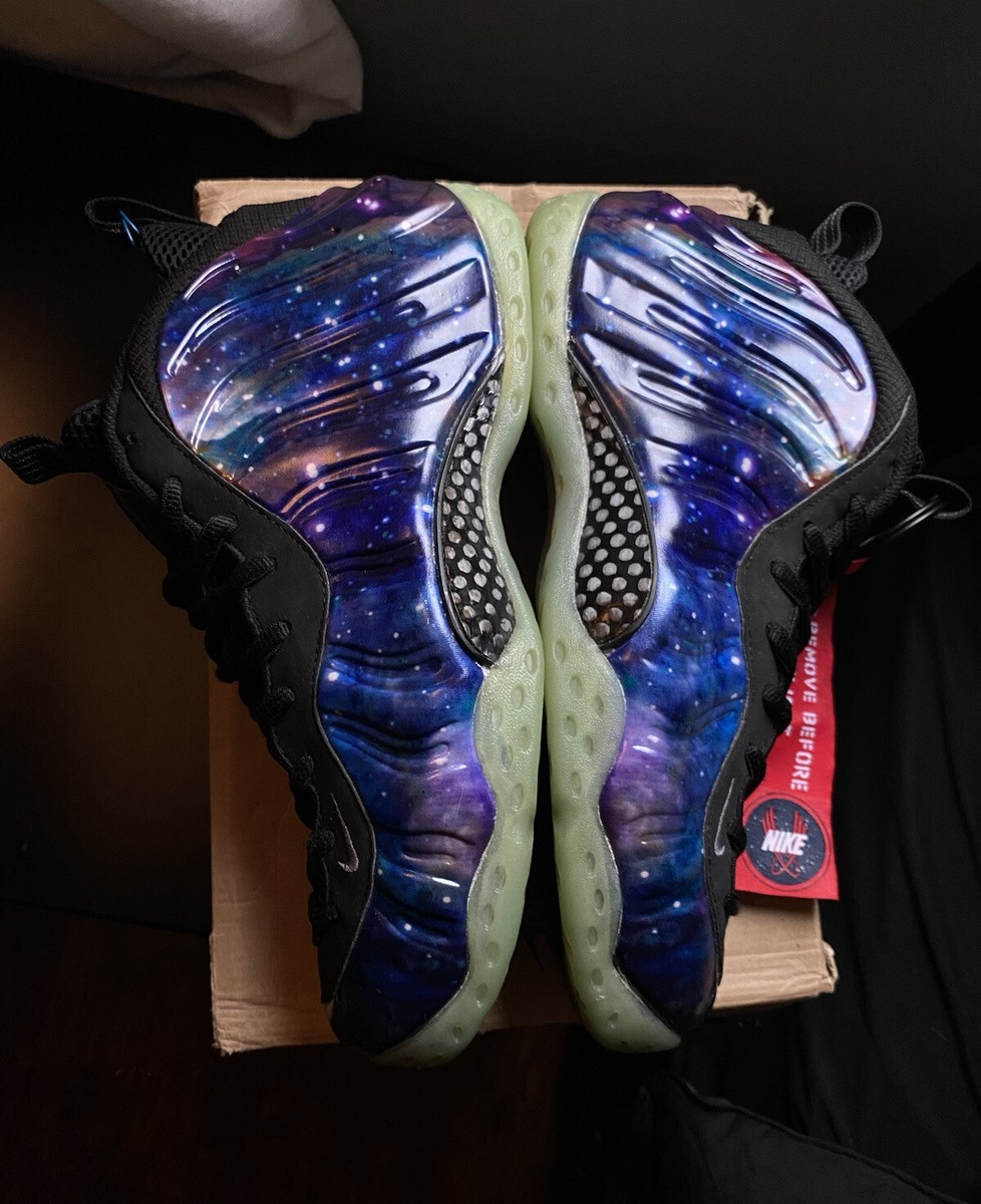 Size 10.5 - Nike Air Foamposite One NRG galaxy 2012 886550411936| eBay