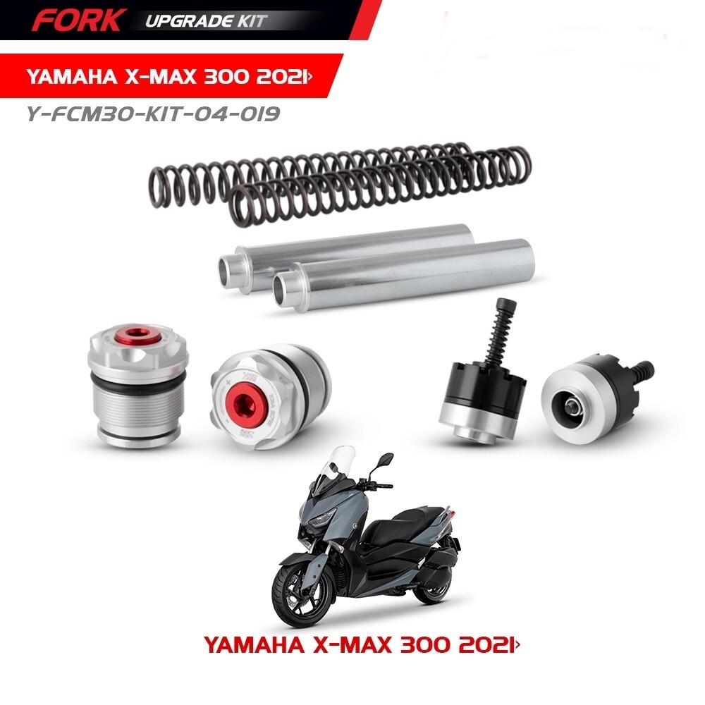 YSS Front Shock Absorber XMAX 300, 2021 -2022 (Fork Upgrade Kit