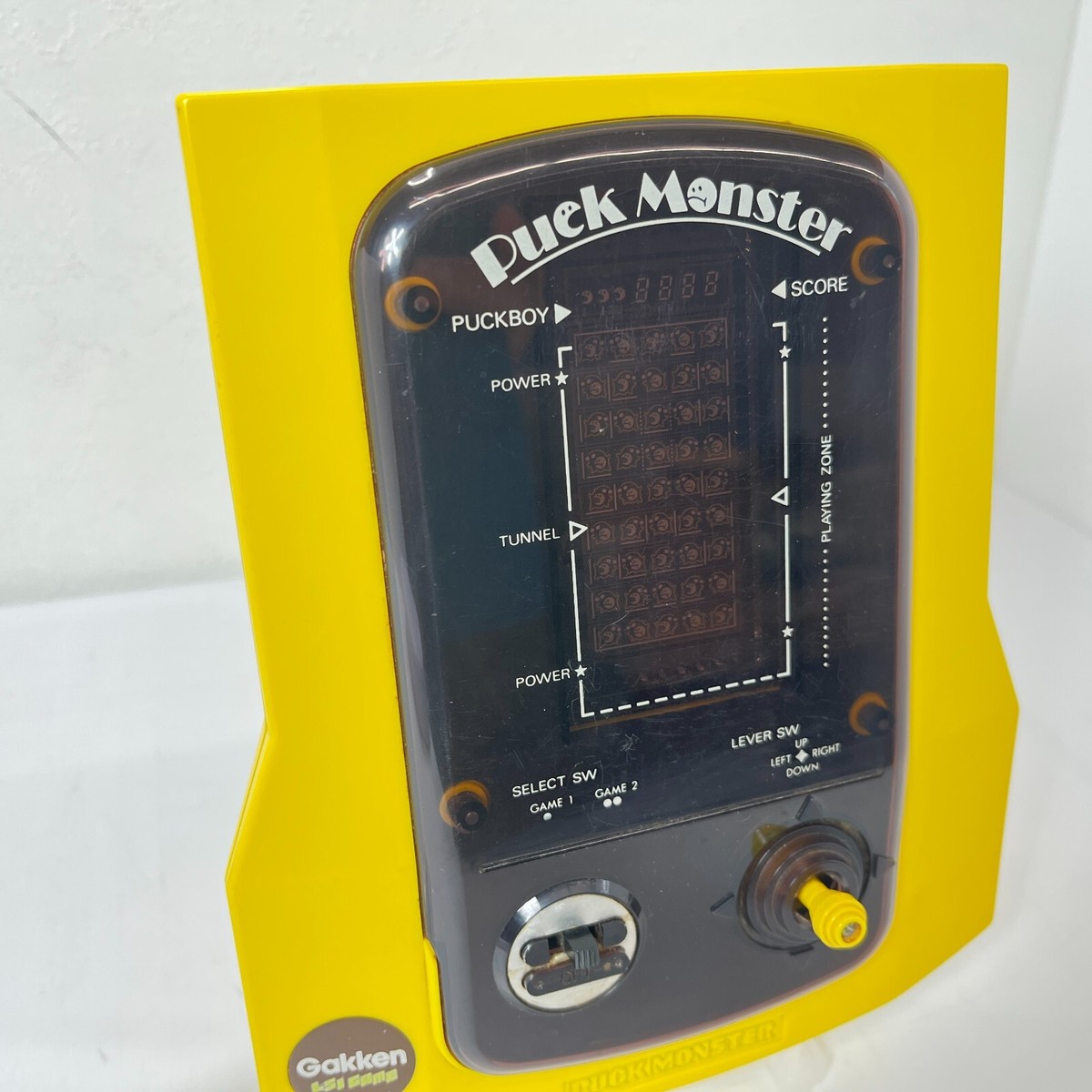 puck monster pacman Retro Vintage LSI FL Game work used No box old