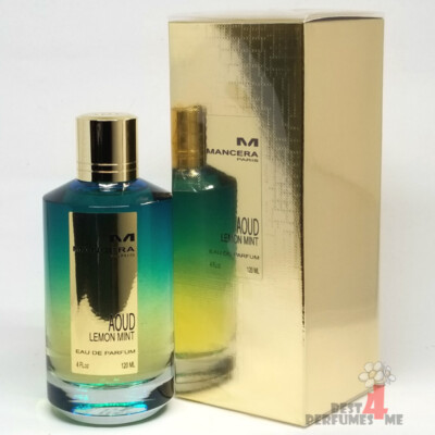 Mancera Aoud Lemon Mint 4.0 oz 120 ML Eau De Parfum Spray Unisex