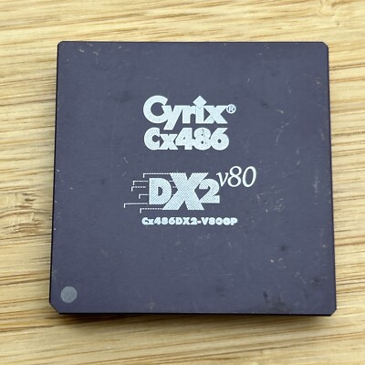 486 Cyrix Cx486 DX2 80-MHz Cx486DX2-V80GP CPU Ceramic Processor