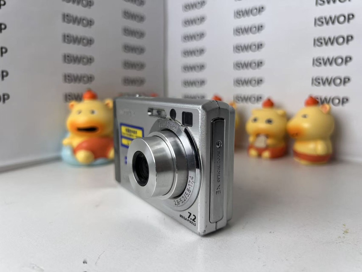 Sony Cyber-shot DSC-W80 7.2MP Digital Camera - Pink for sale