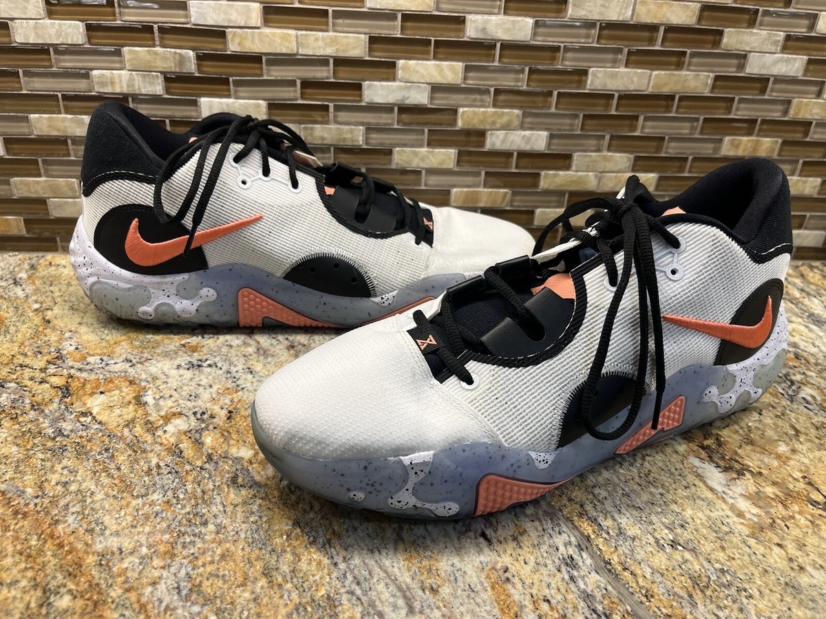 Nike Paul George PG 6 Fluoro White Crimson Bliss DC1974-100 Men's