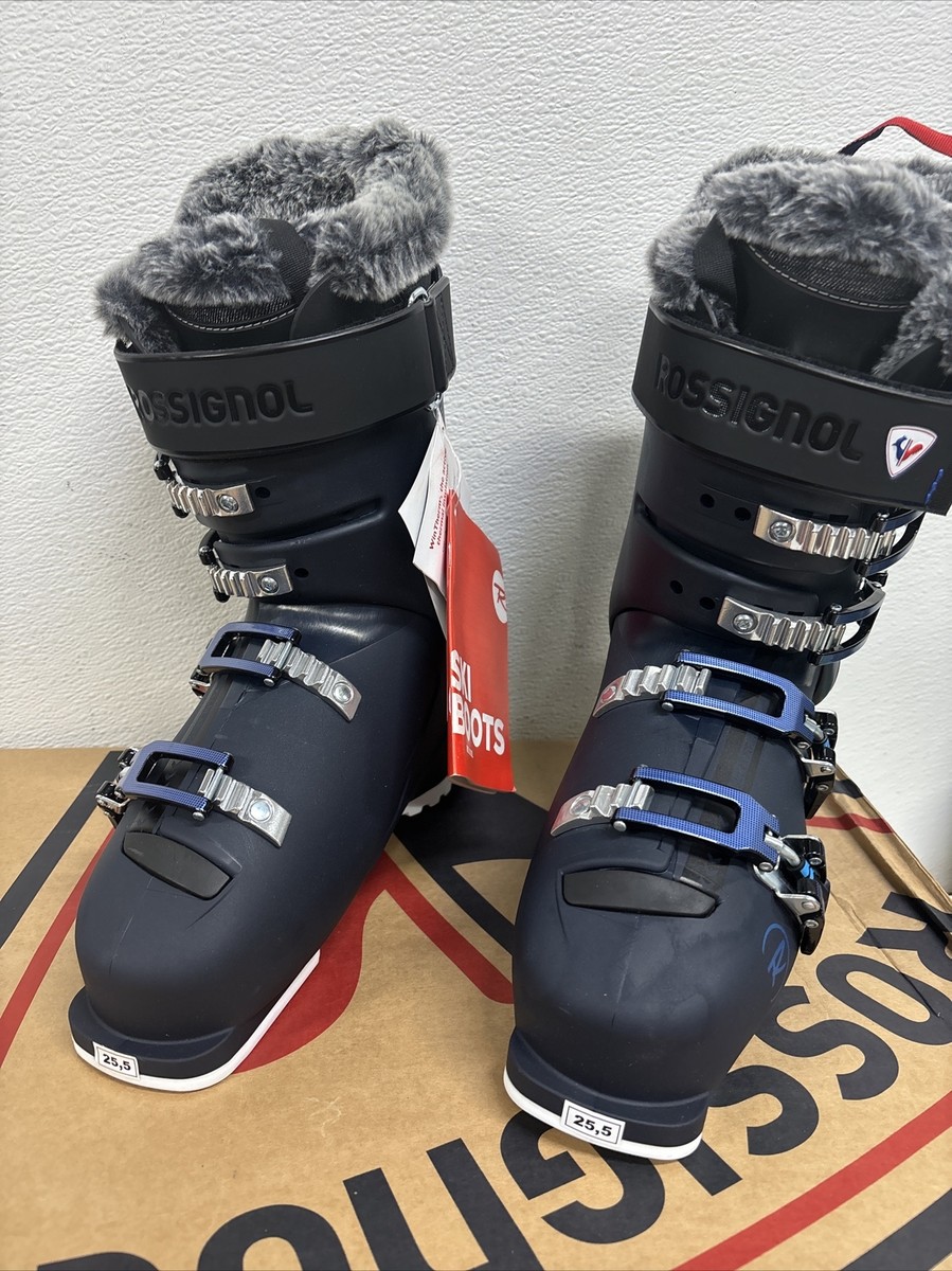 Rossignol Pure 70 Womens Ski Boots Soft Blue Black/navy Size 25.5