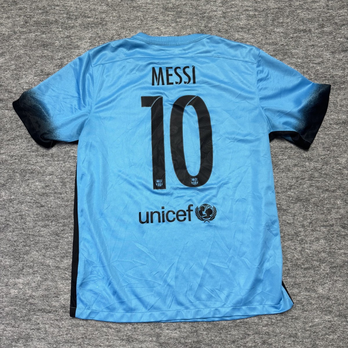 Nike Lionel Messi FC Barcelona 10 Soccer Jersey kit 3rd Fotball