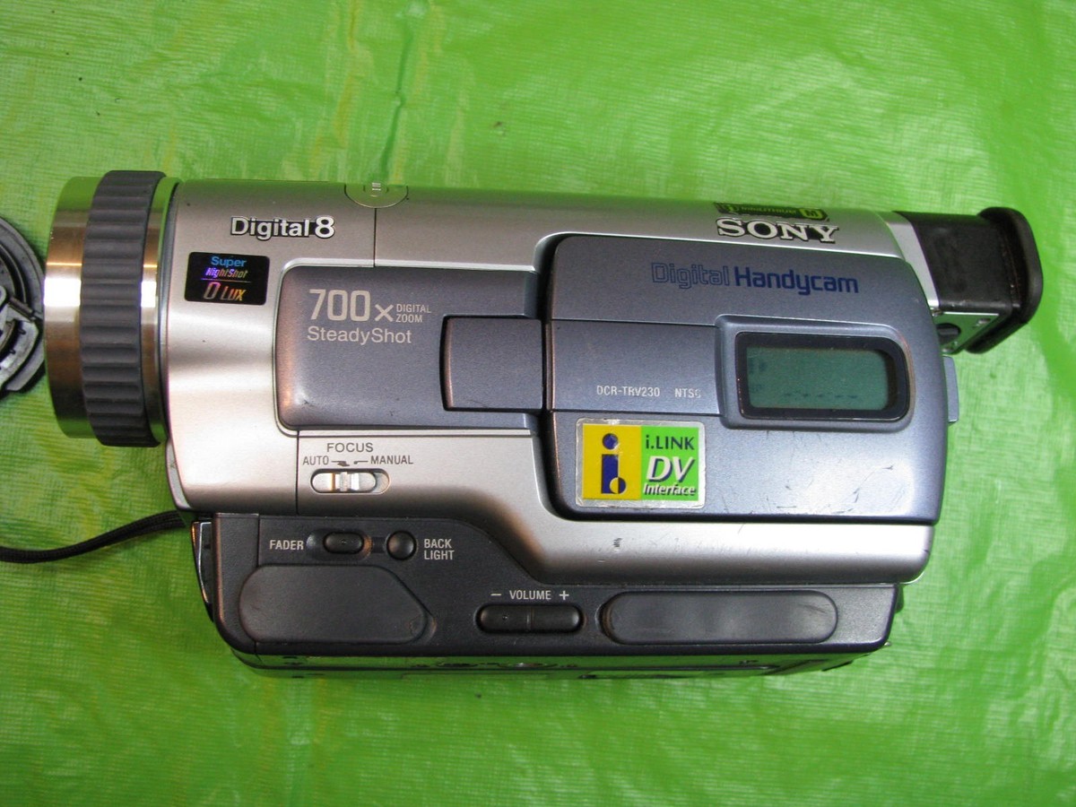 SONY ナイトショット搭載 デジタル8 HANDYCAM DCR-TRV935 ダビングに