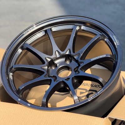 set of 4) Volk Racing CE28N-Plus 18x11 +34 5x112 Diamond Gunmetal
