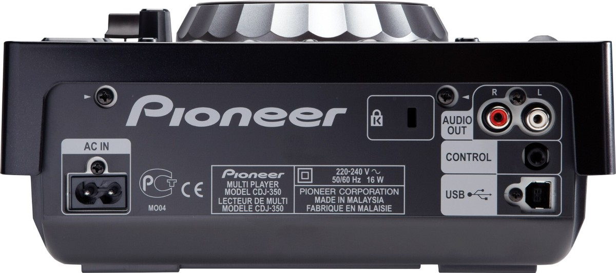 Pioneer CDJ-350 CD/Digital Media Player DJ Player Multi Player