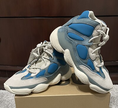 adidas Yeezy 500 High•Frosted Blue•Size 8•New With Tags | eBay