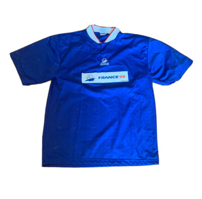 France 98 World Cup 1998 football soccer vintage promo shirt
