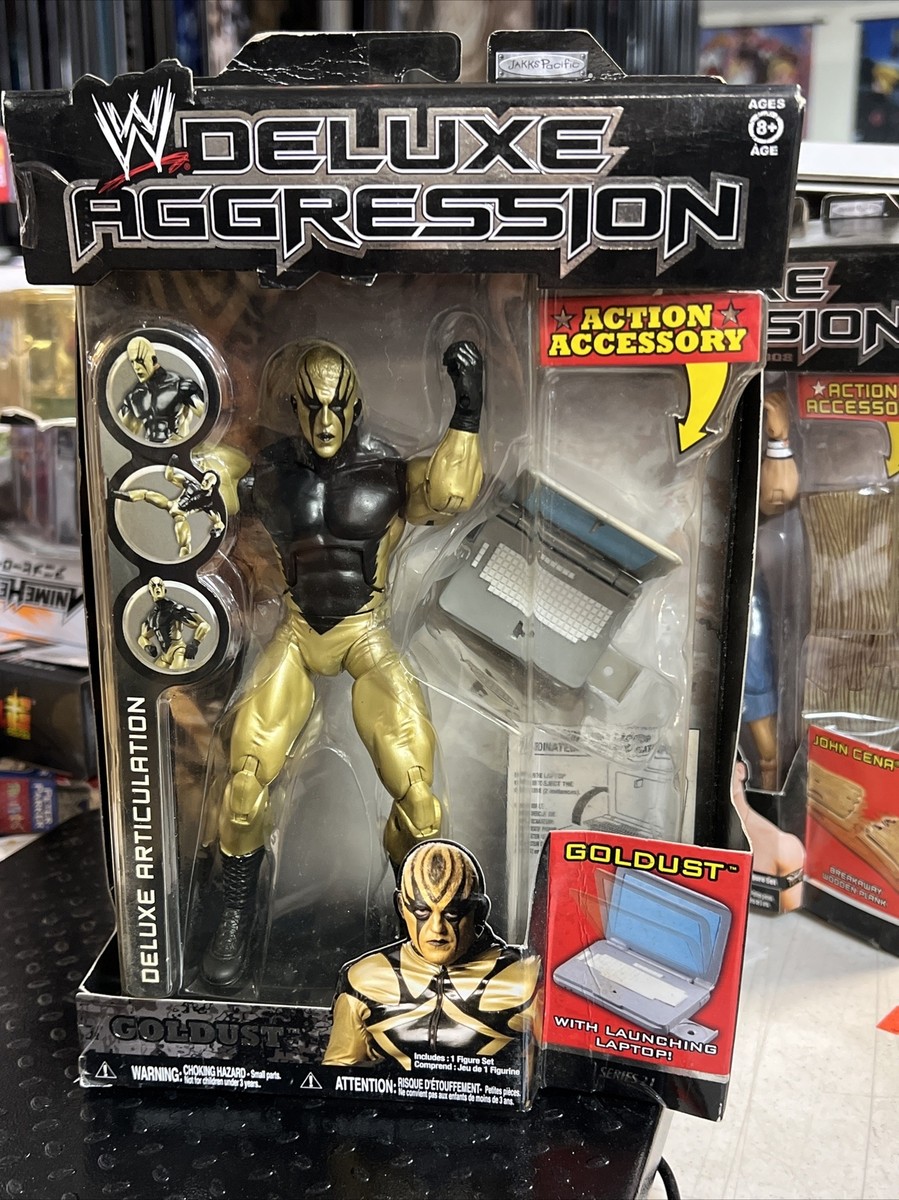 2009 WWE Deluxe Aggression Series 21 Goldust Jakks Pacific Toys 7