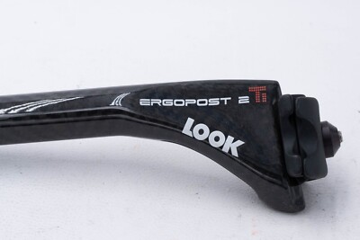 NOS LOOK ERGOPOST 2 CARBON SEATPOST 25.0 mm 2 BOLTS 275 mm VINTAGE