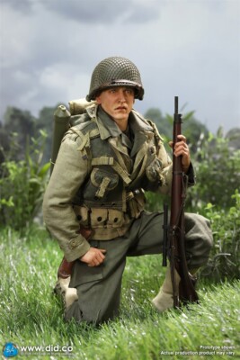 DID A80144 WWII US 2nd Ranger Battalion Series 4 Private Jackson 1