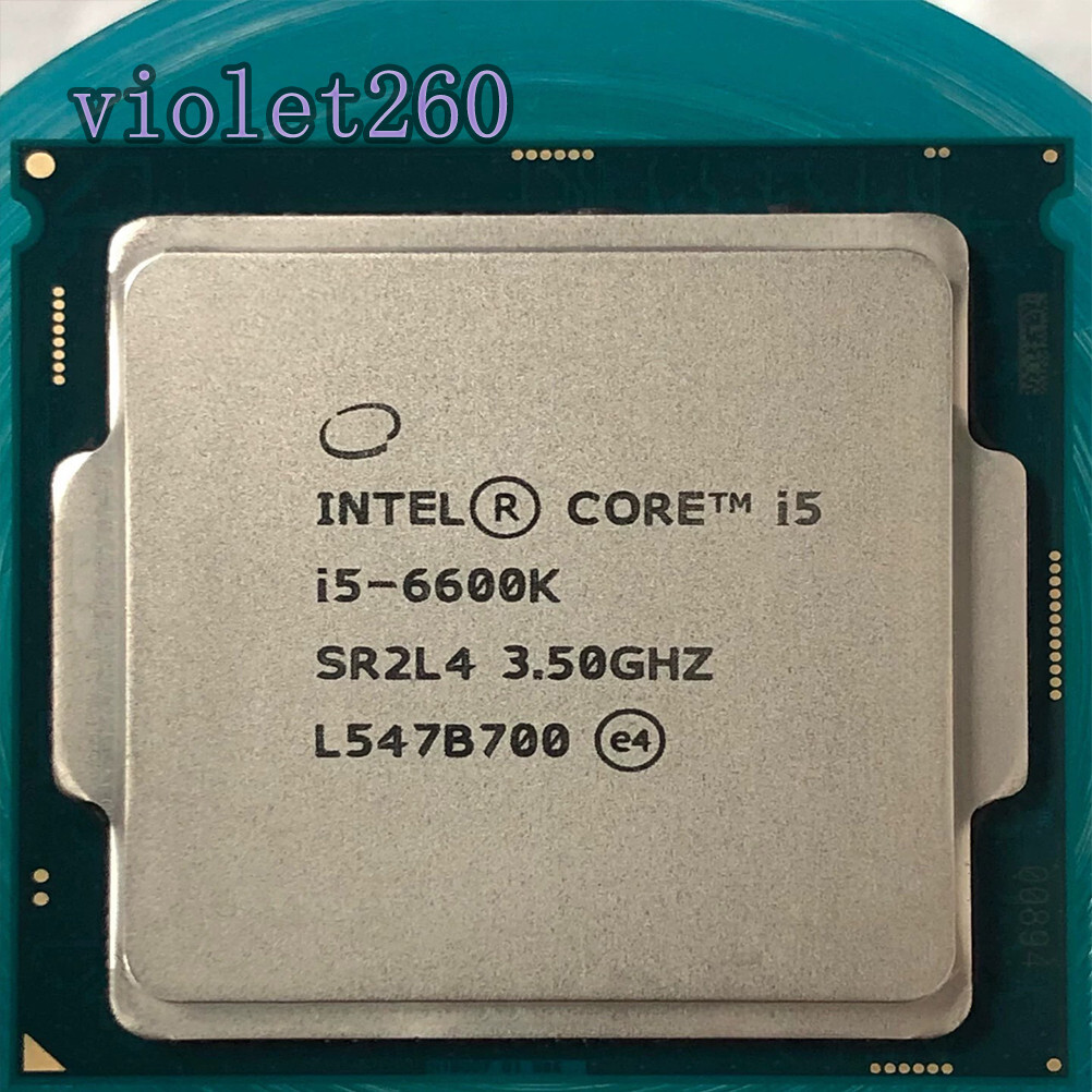 6Th Gen Intel Core i5-6600K LGA1151 CPU Processor 3.50GHz 4-Core 4