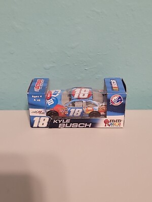 Kyle Busch #18 M&M's Summer Fun Red White & Blue 1:64 Scale NASCAR