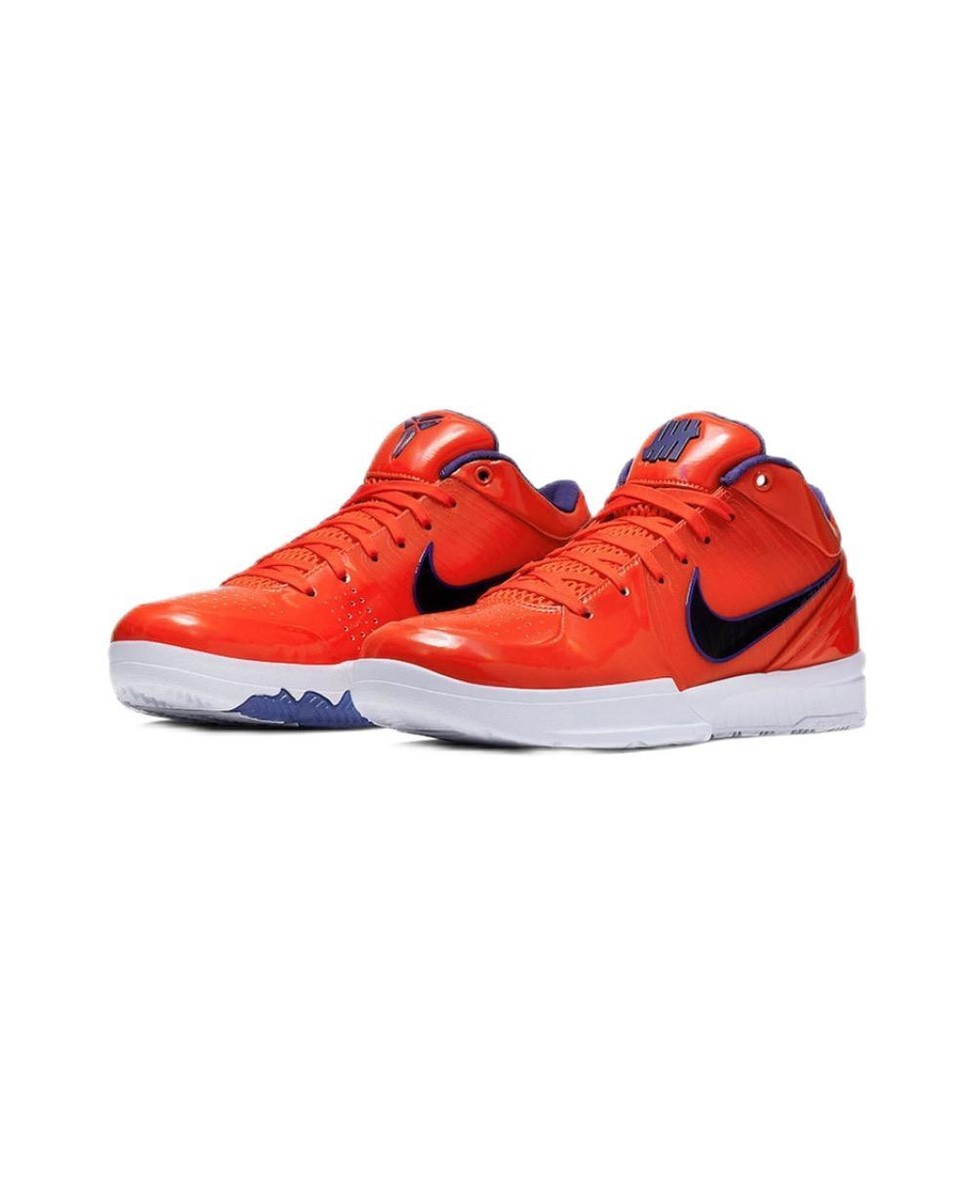 Size 9 - Undefeated x Nike Kobe 4 Protro Team Orange for sale