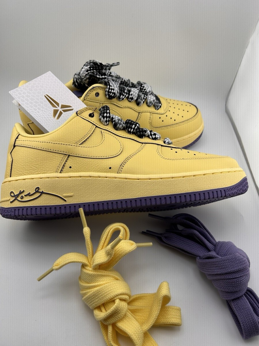 HV9408-700 Nike Air Force 1 Low Protro Kobe Bryant Mamba Mentality