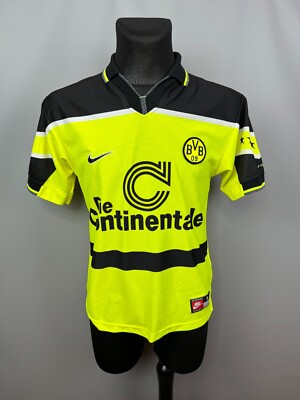BORUSSIA DORTMUND 1997 1998 HOME SHIRT FOOTBALL SOCCER JERSEY NIKE