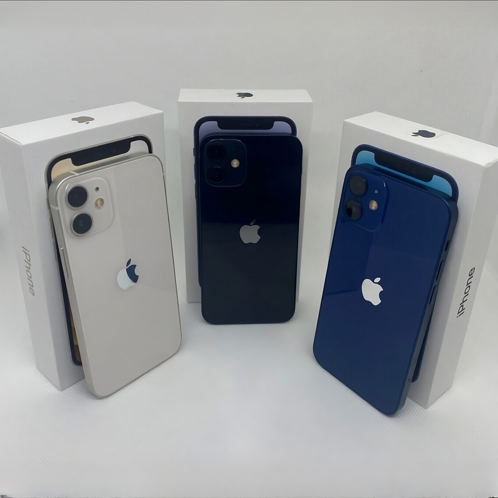 iPhone 12 Mini SEHR GUT Schwarz Blau Weiß Lila 64GB 128 GB 256 OVP