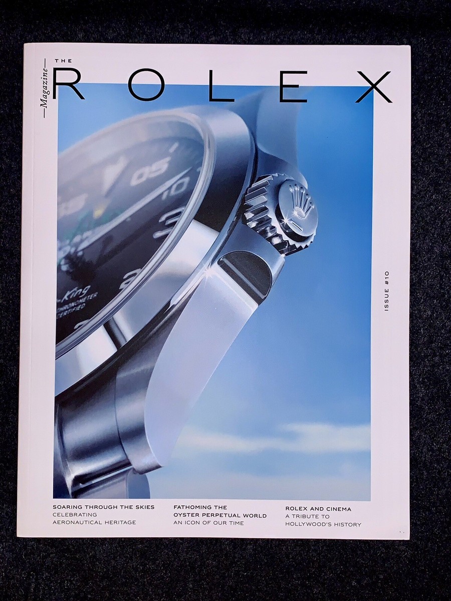 Rolex THE MAGAZINE Issue No. 10 Book/Magazine | eBay