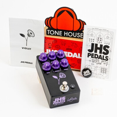 JHS Pedals Violet Distortion Lari Basilio Signature Guitar Effect