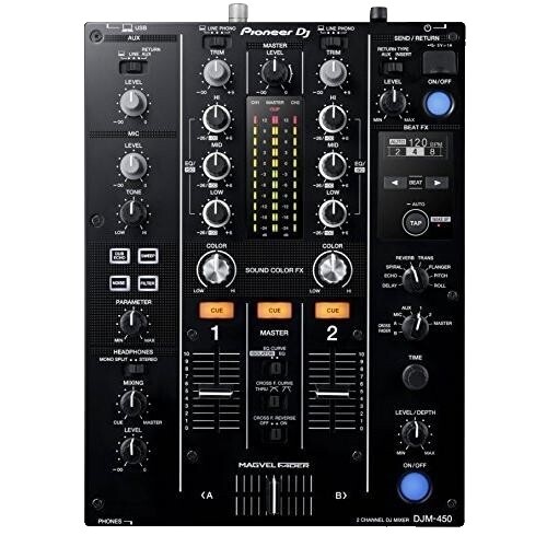 Pioneer DJM-350 2ch DJ Mixer DJM350 Controller 2-Channel Beginner