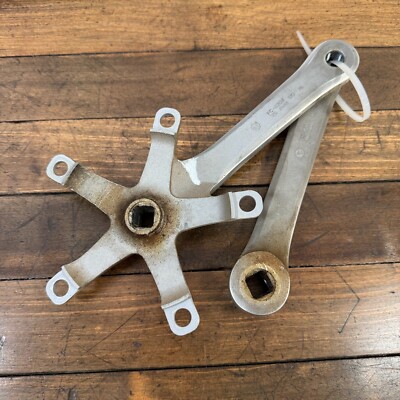 Vintage Shimano 600 FC-6207 Crank Set 170 mm Double 130 BCD Road