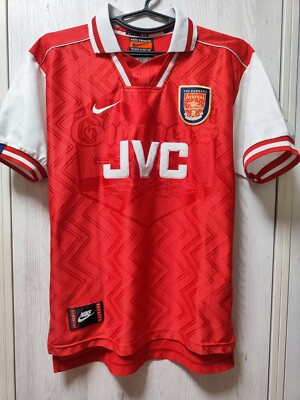 Size S Arsenal 1996-1998 home football shirt jersey | eBay