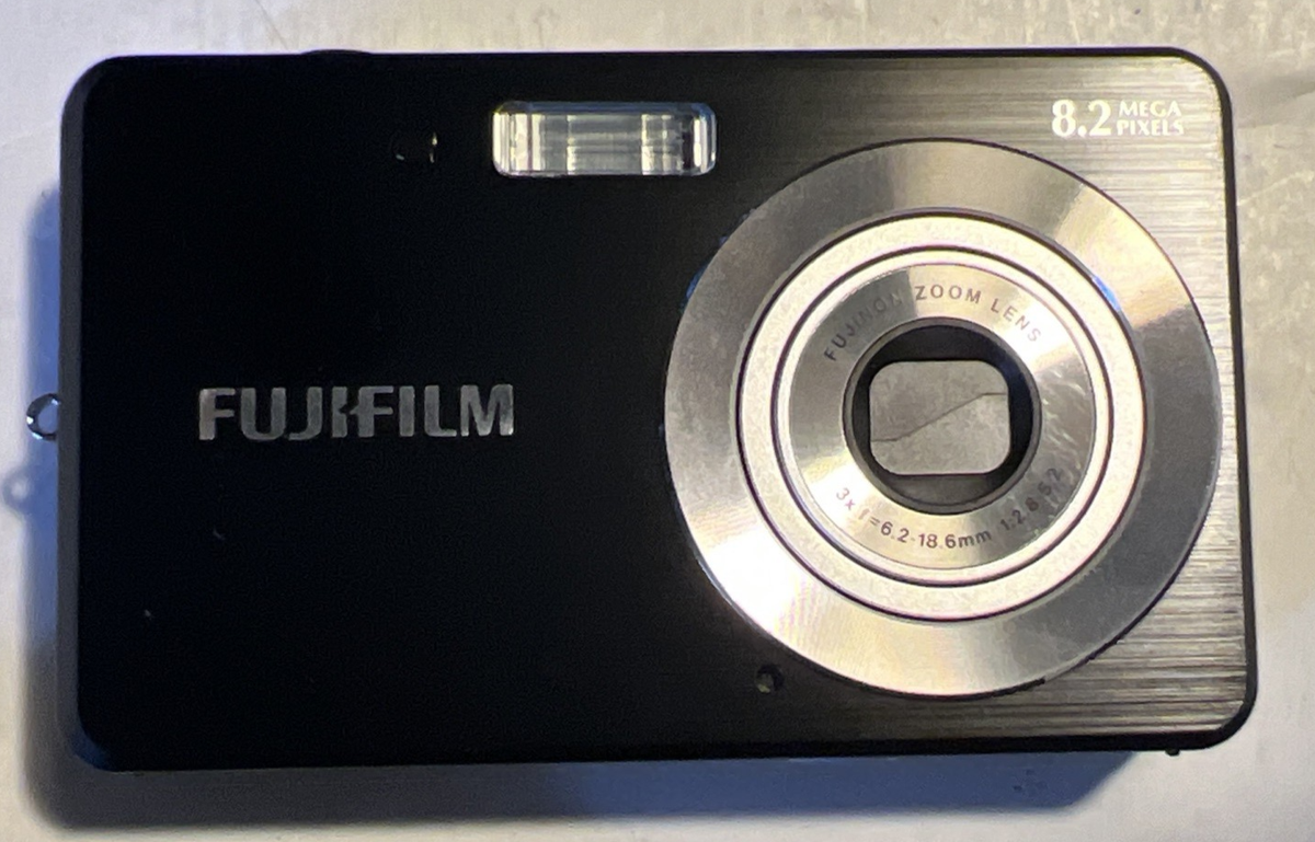 Fujifilm FinePix J Series J10 8.2MP Digital Camera - Black , NO