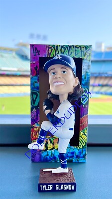 タイラーグラスノー ボブルヘッド人形 ロサンゼルスドジャース 2024