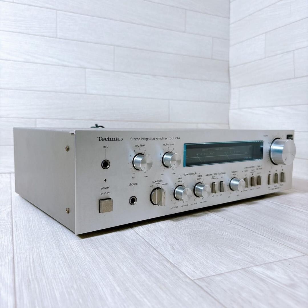 Technics SU-V44 Vintage Amplifier Confirmed Operation Used From