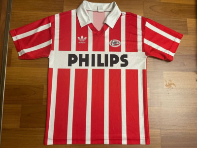 PSV Eindhoven 1990/1991 Home Football Shirt Jersey Size L | eBay