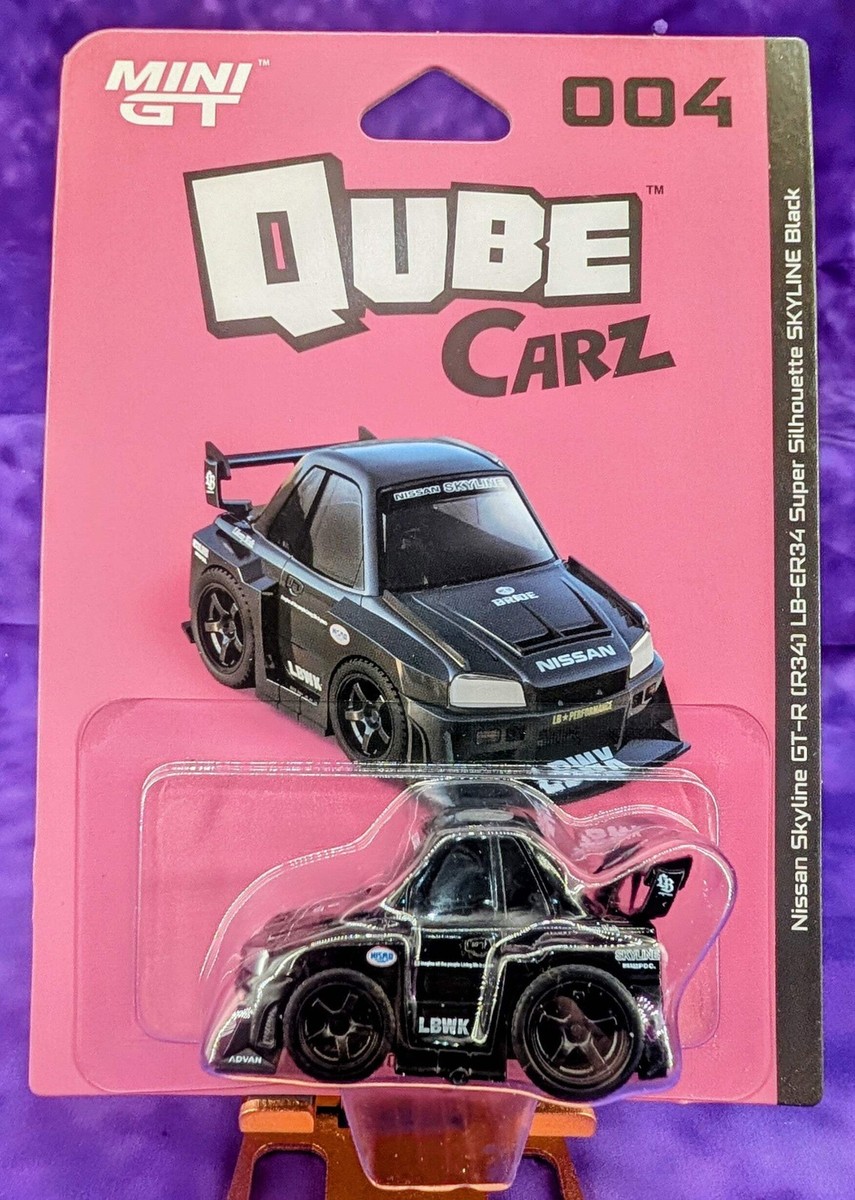 Mini GT Liberty Walk Qube Carz - Set of 6 - LBWK Nissan Skylines