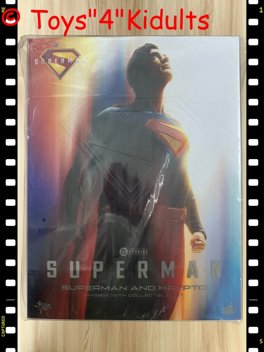 Hot Toys MMS812 Superman (2025) Superman & Krypto 1/6 Action