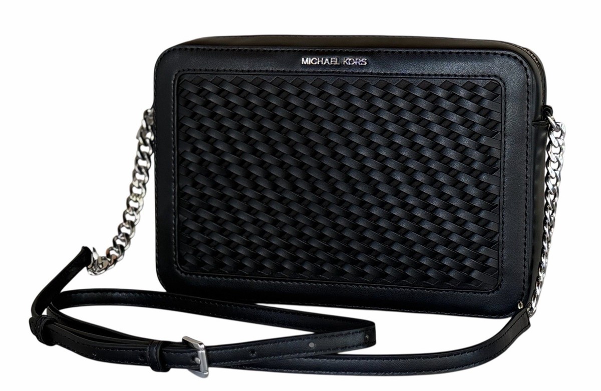 Michael Kors Jet Set Item East West Shoulder Crossbody Bag Woven