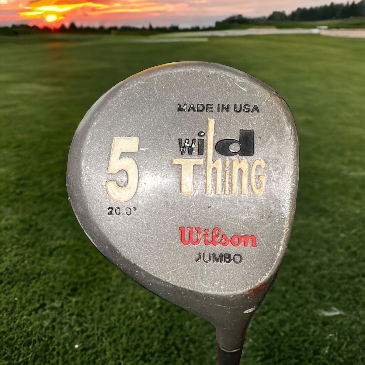 Wilson Wild Thing Jumbo 5 Wood 20 Degrees RH UST Mid-Kick Regular