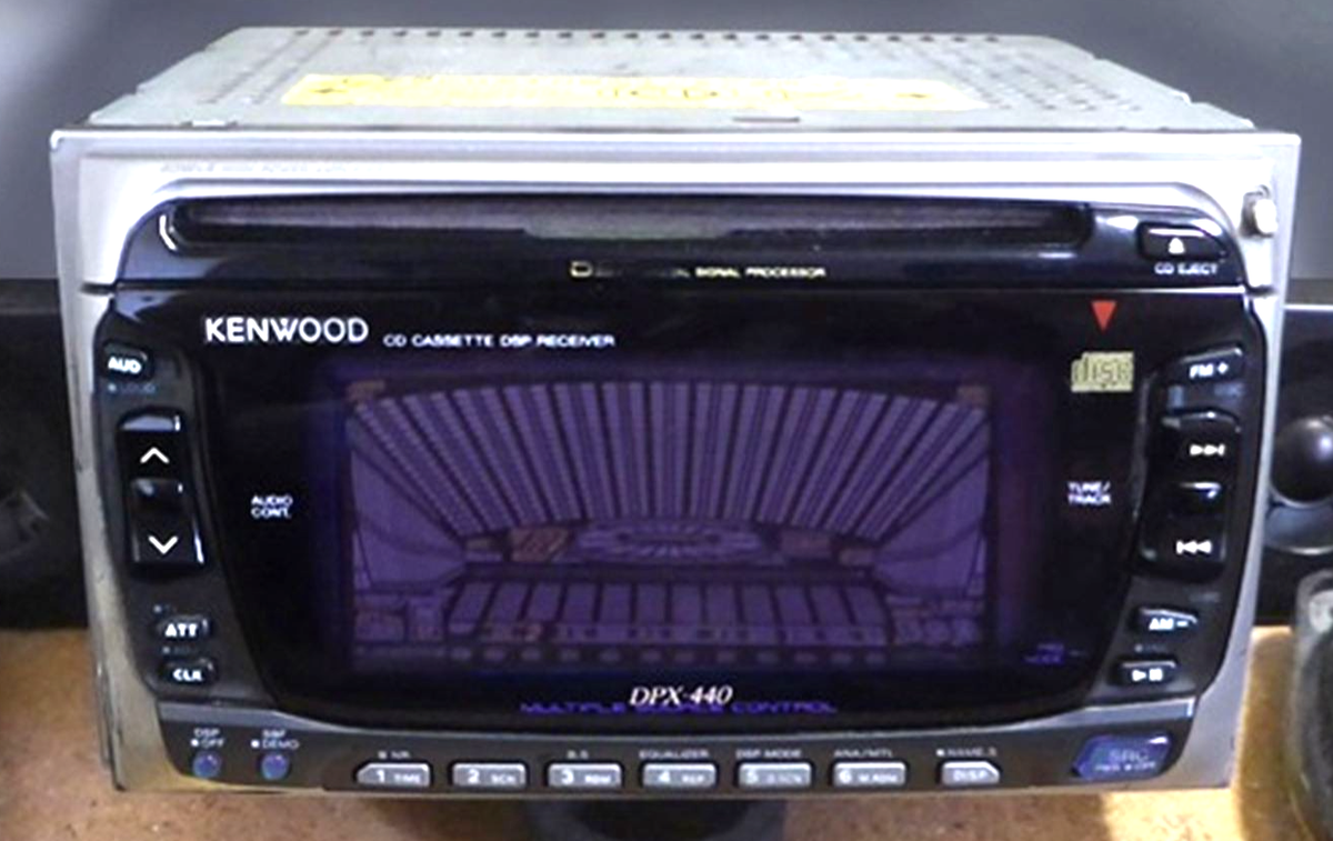 Kenwood DPX-440 2DIN CD Cassette Car Stereo Receiver JDM Japan | eBay