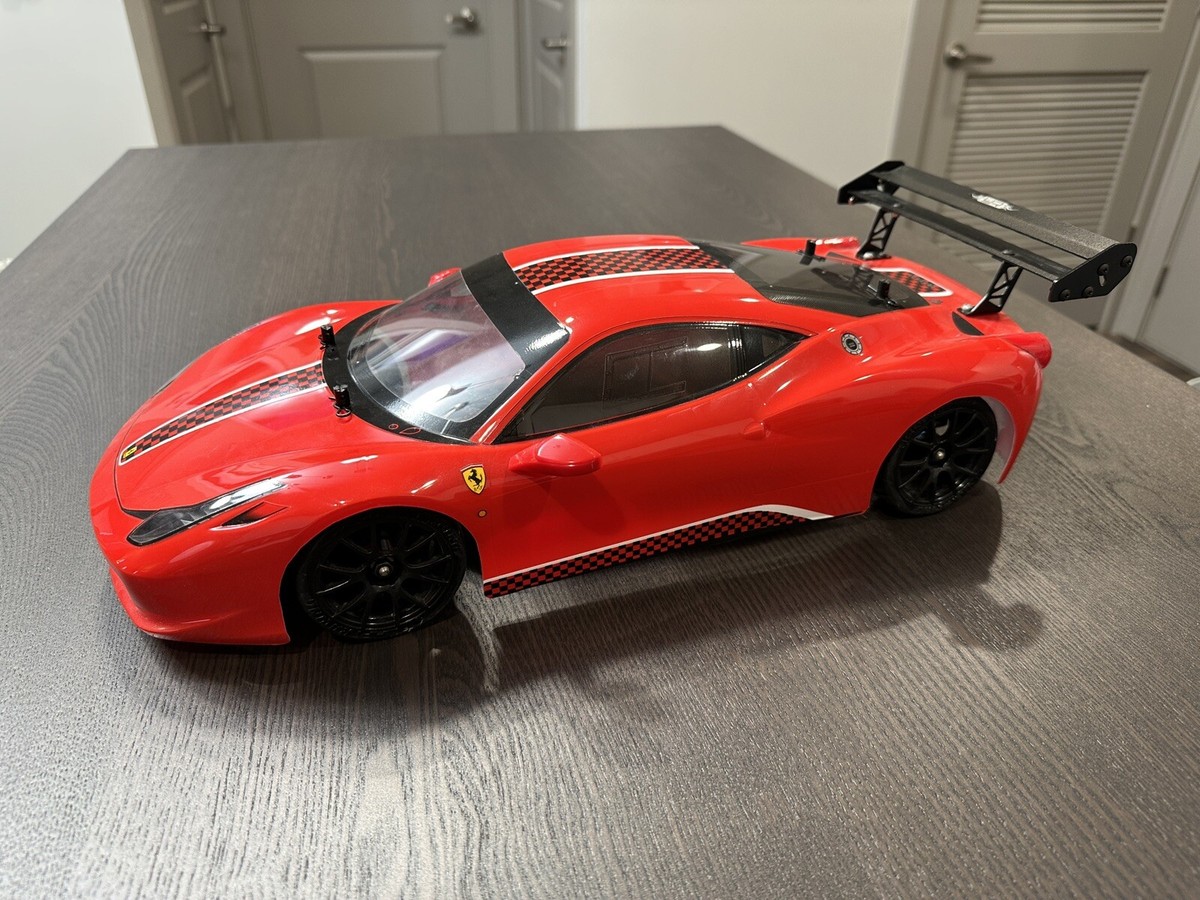 Rare Tamiya Item# 51526 1/10 Ferrari 458 Challenge RC Body With