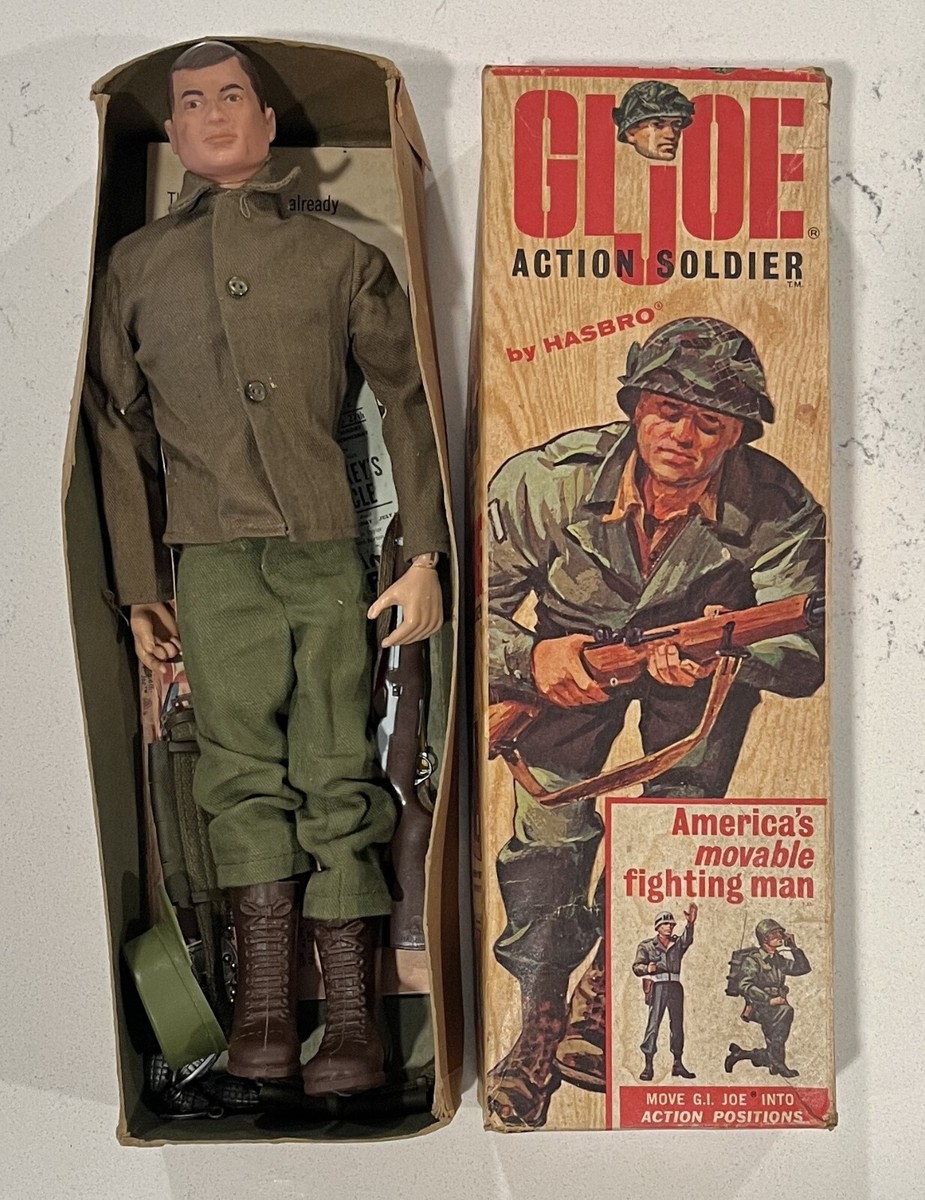 1964 Hasbro - G.I. Joe Action Soldier Figure #7500 in Original Box
