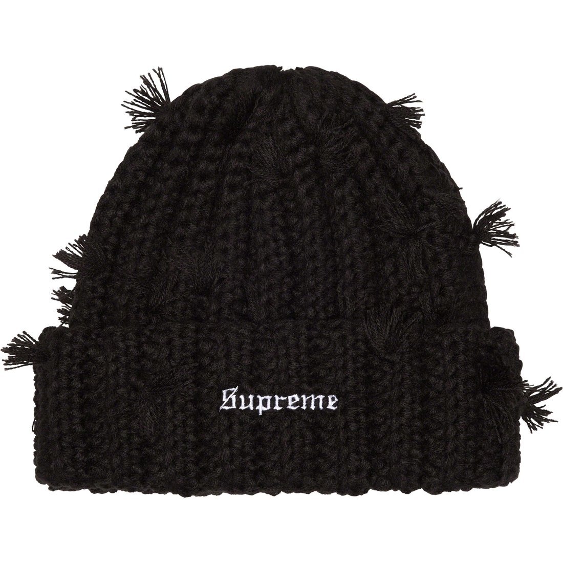 Supreme Hand Tied Black Multi Beanie 2colors FW23 Brand New | eBay