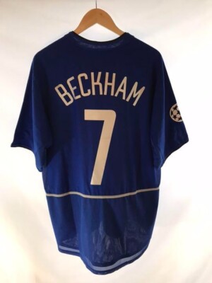 MINT DAVID BECKHAM 7 XL Manchester United 2002 2003 Third Nike