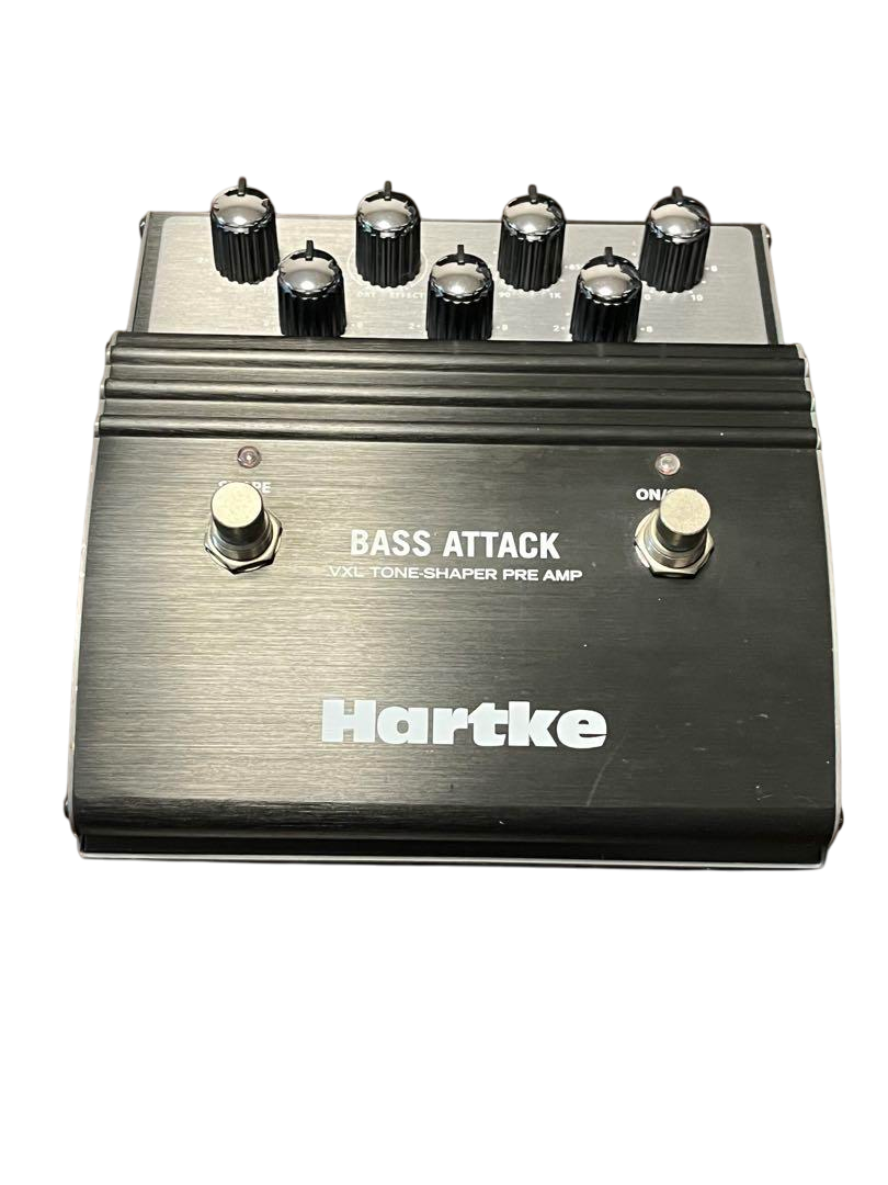 Hartke Bass Attack Preamp Effects Pedal Electric VXL TONE-SHAPER
